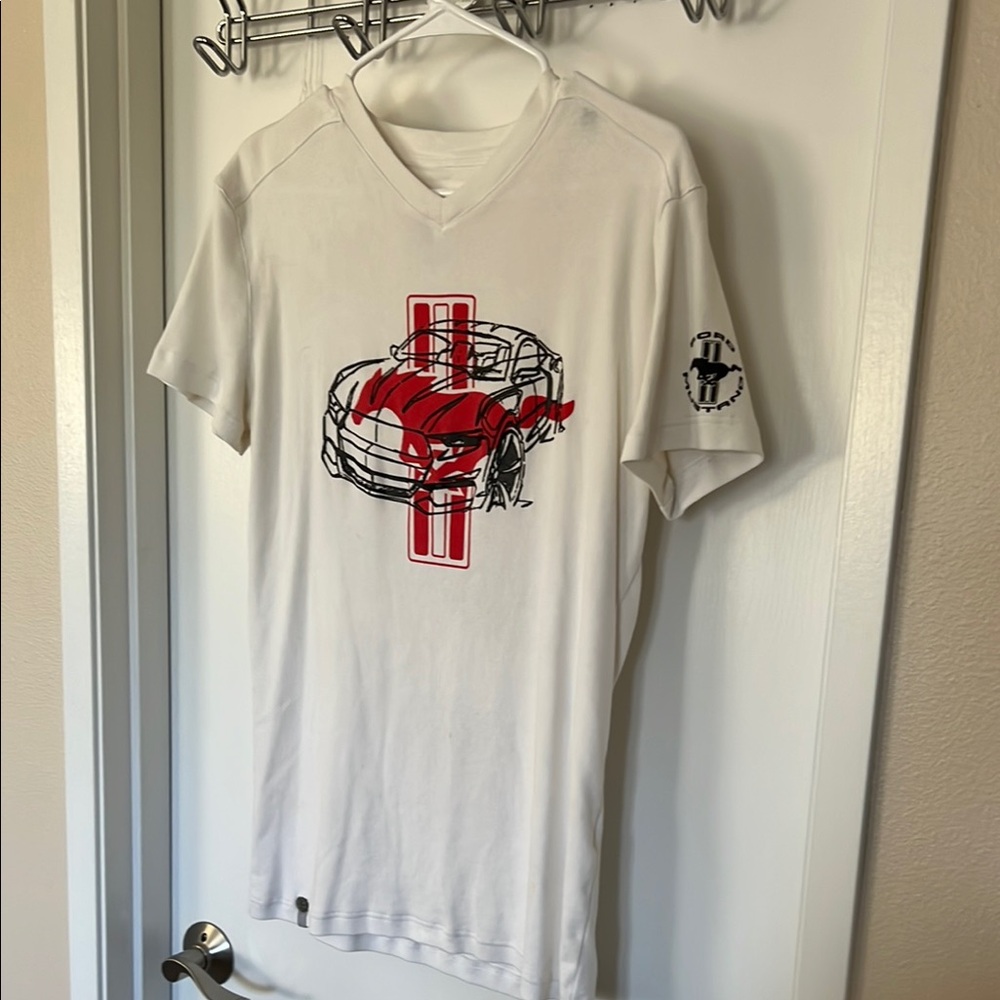 Original Ford Premium Collection/Mustang White Short Sleeve Tee